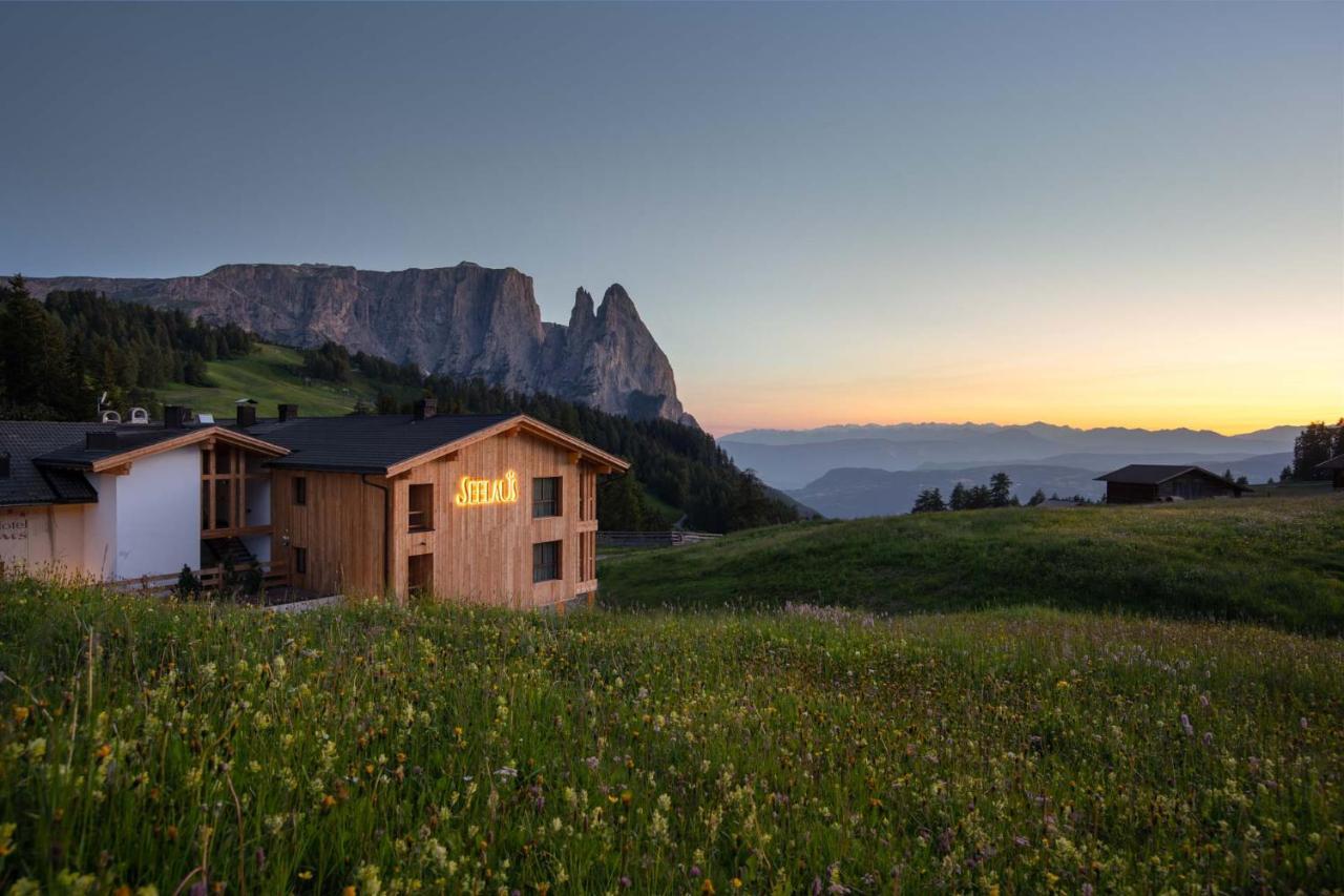 Hotel Seelaus Alpe Di Siusi Kültér fotó
